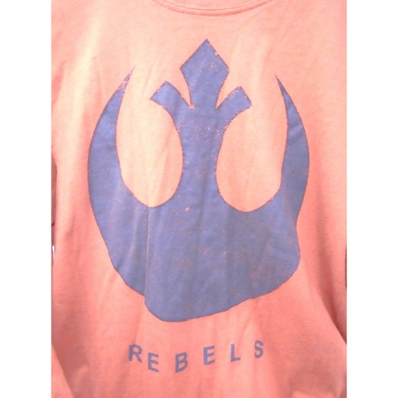 Brand New Star Wars Rebels Orange Long Sleeve T-Shirt Size Small "Use the Force" - Picture 2 of 9